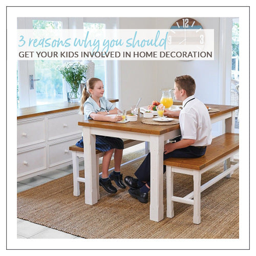 3 Reasons Why You Should Get Your Kids Involved In Home Decoration