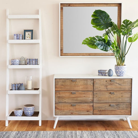How To Style Leaning And Folding Shelves