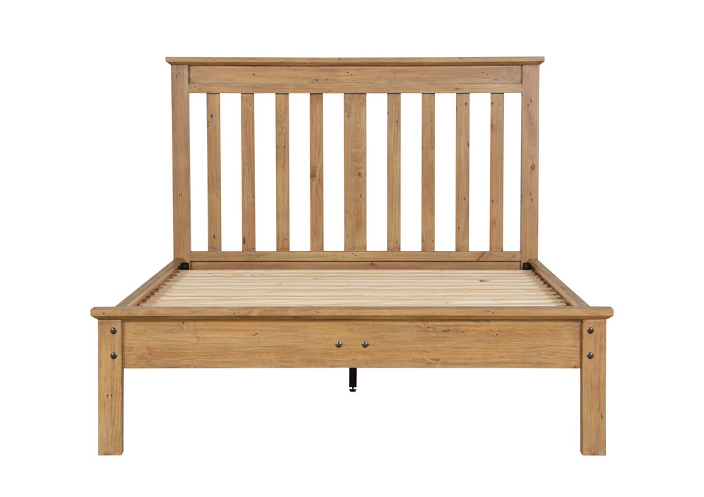 Murray River Timber Queen Bed Frame 1825 Interiors