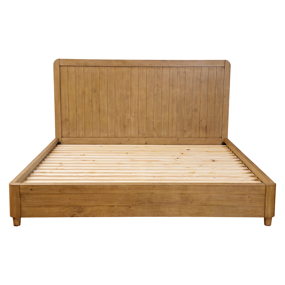 Milan Wooden King Bed Frame Afterpay Zip Pay