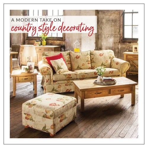 A Modern Take On Country Style Decorating