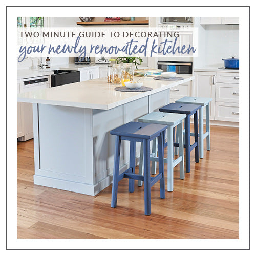 TwoMinute Guide To Decorating Your Freshly Renovated Kitchen
