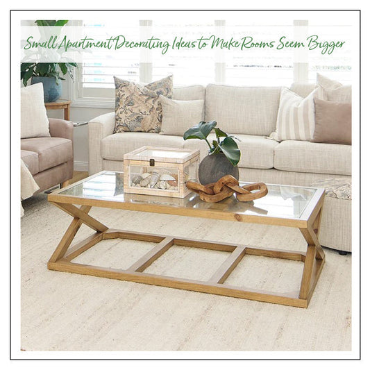 Small Apartment Decorating Ideas to Make Rooms Seem Bigger