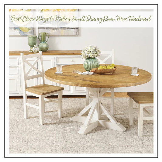 Best Clever Ways to Make a Small Dining Room More Functional