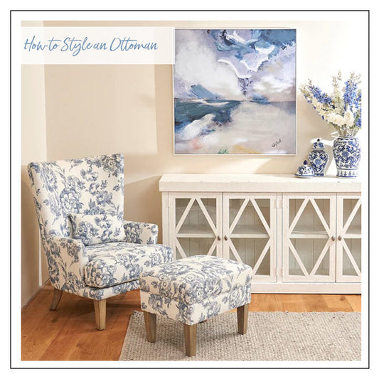 How to Style an Ottoman