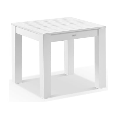 Kingscliif 890 Outdoor Square Dining Table & Chairs Set White