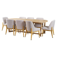 Finland 2500 Dining Package with Zora Dining Chairs