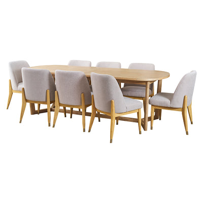 Finland 2500 Dining Package with Zora Dining Chairs