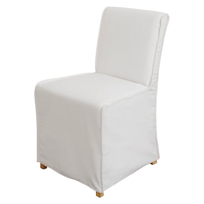 Caledonia Dining Chair with Off White Slip Cover