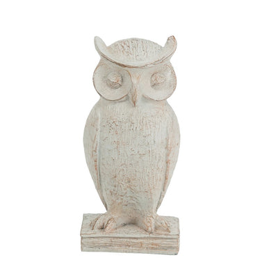 Owl Figurine Off White