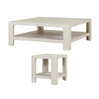 Alton Square Coffee Table & Large Side Table Package