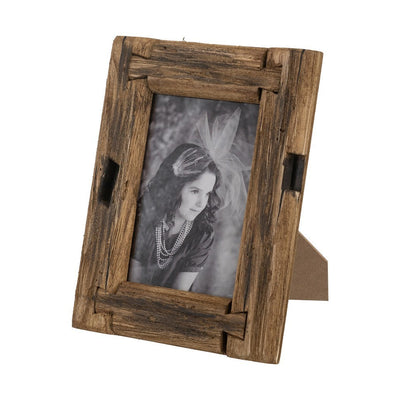Rustic Timber 4x6" Photo Frame
