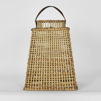 Eden Rattan Lantern Square Natural Large