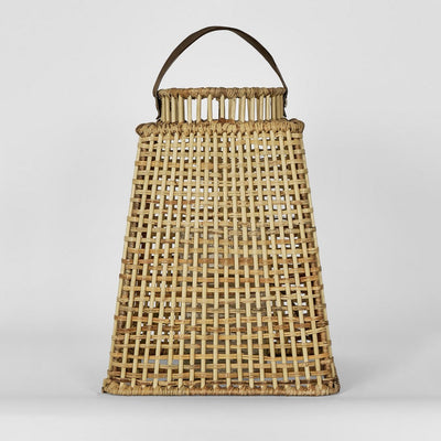 Eden Rattan Lantern Square Natural Large