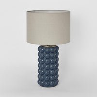 Condotti Table Lamp & Shade Blue