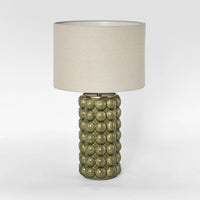 Condotti Table Lamp & Shade Green