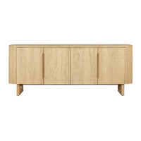 Bayview 4 Door Sideboard Natural