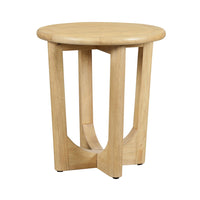 Bayview Round Side Table Natural