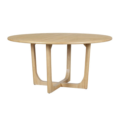 Bayview 1600 Round Dining Table Natural
