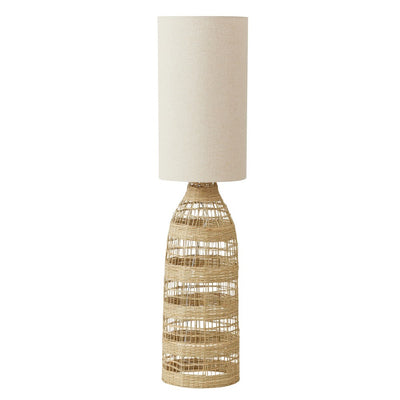 Hampton Woven Floor Lamp Natural