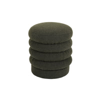 Embassy Boucle Ottoman Green