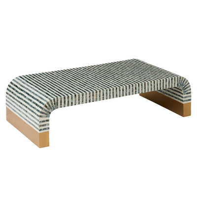 Kaman Inlay Coffee Table Black Ivory