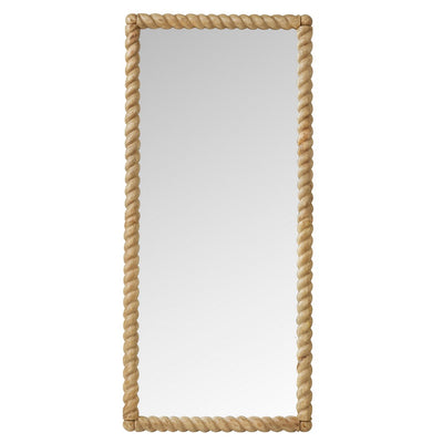 Twist Wood Mirror Natural