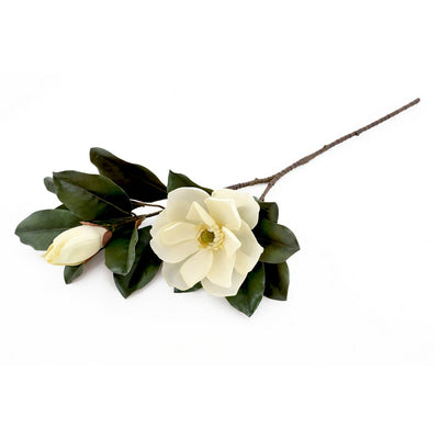 Simone Poly Magnolia Double Spray White