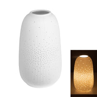 Temple Porcelain Bullet Lamp Small Off-White