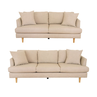 Joy 3 & 2 Seater Sofas Package French Beige