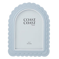 Lexi Resin 5x7" Frame Blue and White