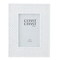 Bambou Resin 4x6" Frame White