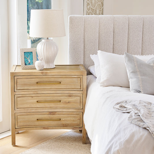 Set of 2 - Rome 3 Drawer Chest