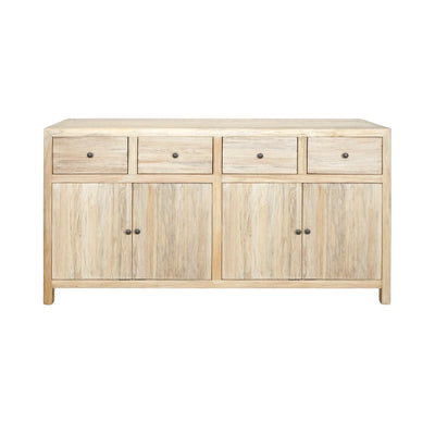 Sonoma 4 Drawer 4 Door Buffet Distressed Natural