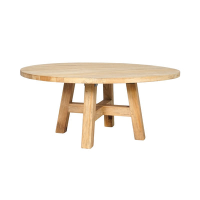 Sonoma Round Coffee Table Distressed Rustic