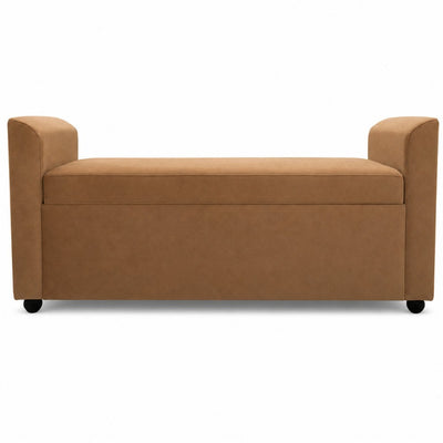 Etna Storage Ottoman Brown