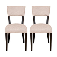Set of 2 - Taos Dining Chair Beige