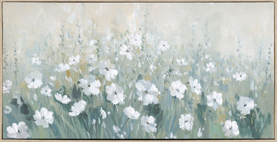 Field of White Oil Painting