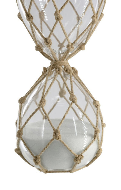 Coastal Woven Hourglass Timer