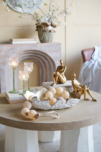 Shic Glass Garland Beige