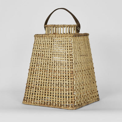 Eden Rattan Lantern Square Natural Large