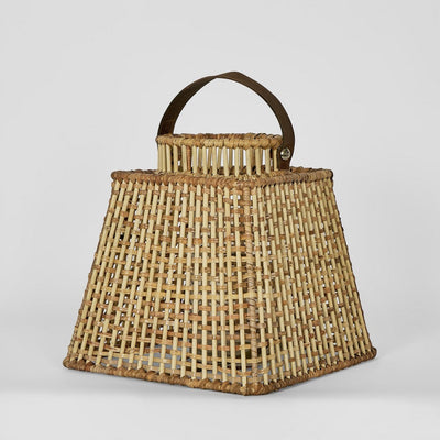 Eden Rattan Lantern Square Natural Small