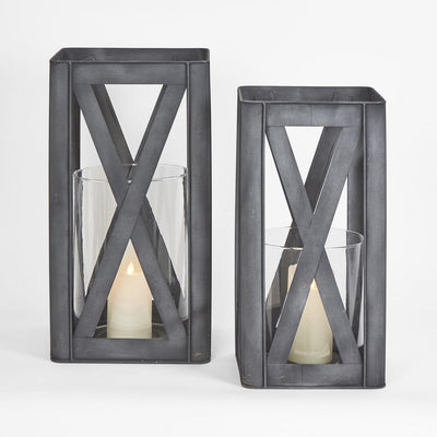 Burgundy Lanterns Set 2