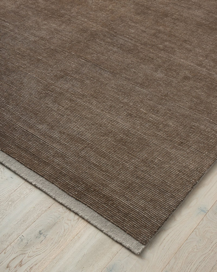 Remo Texture Ribbed Rug Earth