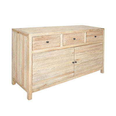 Sonoma 3 Drawer 2 Door Buffet Distressed Natural