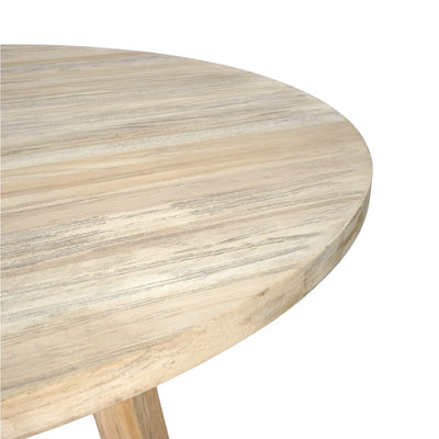 Sonoma Round Coffee Table Distressed Natural