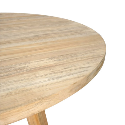 Sonoma Round Coffee Table Distressed Rustic