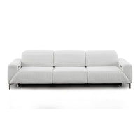 Serenity 3 Seater Electric Recliner Sofa Soft White - All Seats Reclining