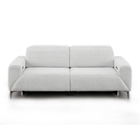 Serenity 2 Seater Electric Recliner Sofa Soft White