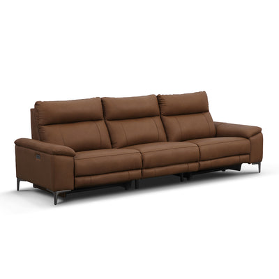 Waldorf Powered 3 Seater Recliner Pecan